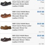 NWB- COLE HAAN + NIKE Men’s Air Grant Canoe Bit LOAFER 10.5