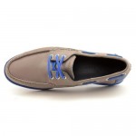 Cole Haan Fire Island Boat Mens Size 11.5 Gray Leather Boat Shoes