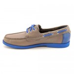 Cole Haan Fire Island Boat Mens Size 11.5 Gray Leather Boat Shoes