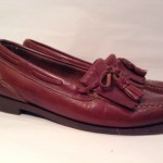 COLE HAAN Country Brown Leather Loafer Tassels MENS 8.5 M Shoes