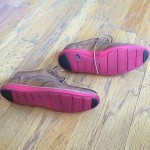 Cole Haan LunarGrand Wingtip Almond/Red size 11