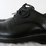 Clarks 71621 Black LEATHER Oxford COMFORT Lace Up Casual Shoes MENS 9M