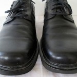 Clarks 71621 Black LEATHER Oxford COMFORT Lace Up Casual Shoes MENS 9M