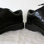 Clarks 71621 Black LEATHER Oxford COMFORT Lace Up Casual Shoes MENS 9M