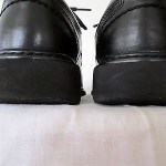 Clarks 71621 Black LEATHER Oxford COMFORT Lace Up Casual Shoes MENS 9M