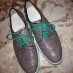 COLE HAAN NIKE AIR Men’s Tan Leather Shoes Size 9M