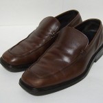 COLE HAAN Men’s Brown Leather Slip On Loafers Size 8 ½ Medium