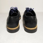 Men’s – COLE HAAN – Oxford Wingtip Shoes – Sz 9M – Black Casual or Dress EUC