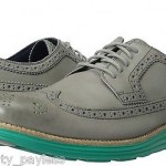COLE HAAN Lunargrand Long Wingtip Paloma Leather Oxfords Shoes Mens 11 New