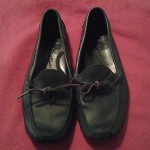Cole Haan Men’s Black Leather Boat Shoes Size 11D