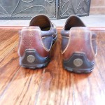 Cole Haan Men’s Brown Leather Shoes 8 Distressed Leather