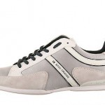 Hugo Boss Seattor Orange Label Mens Sneakers Grey MSRP:$150