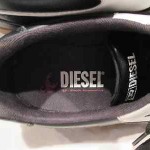 DIESEL Black Leather Shoes Sneakers Men’s Size 7, EXCELLENT!
