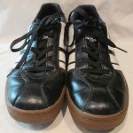 DIESEL Black Leather Shoes Sneakers Men’s Size 7, EXCELLENT!