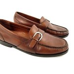 Men’s Cole Haan City Leather Monk Strap Loafers Sz 11 D Whiskey Brown