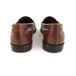 Men’s Cole Haan City Leather Monk Strap Loafers Sz 11 D Whiskey Brown
