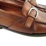 Men’s Cole Haan City Leather Monk Strap Loafers Sz 11 D Whiskey Brown