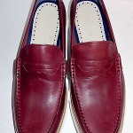 Men’s Cole Haan Nike Air Lunargrand Burgundy Oxblood Penny Loafers 11