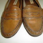 Cole Haan Shoes 8.5 M Brown Leather Penny Loafers Moccasins Handmade in Italy