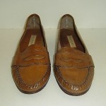 Cole Haan Shoes 8.5 M Brown Leather Penny Loafers Moccasins Handmade in Italy