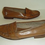 Cole Haan Shoes 8.5 M Brown Leather Penny Loafers Moccasins Handmade in Italy