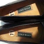 COLE HAAN Black Leather Kiltie Mocassin Penny Loafers Shoes 11M
