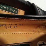 COLE HAAN Black Leather Kiltie Mocassin Penny Loafers Shoes 11M
