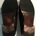 COLE HAAN Black Leather Kiltie Mocassin Penny Loafers Shoes 11M