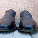 Hugo Boss Mens Dress Shoes Size 10M Black Leather Casual Comfort Slip On Loafers