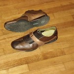 cole haan air estadio brown perforated leather shoes 13 M