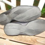 HUGO BOSS BLACK LEATHER THIN LOAFER SLIP ONS MENS SIZE 8.5