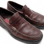 MENS 12 D M COLE HAAN NIKE AIR PENNY LOAFERS BROWN