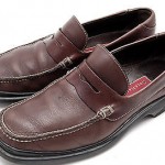 MENS 12 D M COLE HAAN NIKE AIR PENNY LOAFERS BROWN