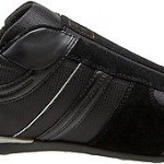 Hugo Boss Shoes Kempton I Leather Suede Men Sneakers Trainers Black AUTHENTIC