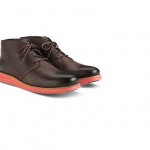 Cole Haan Lunargrand Chukka Chestnut/Carotene Sole C11719 NIB $248+ Retail!