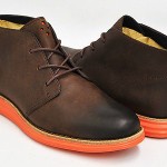 Cole Haan Lunargrand Chukka Chestnut/Carotene Sole C11719 NIB $248+ Retail!