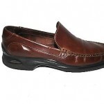COLE HAAN NIKE AIR MEN’S Brown LEATHER slip on  size 9 M