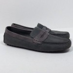 Cole Haan Air Grant C11291 Ironstone Suede Penny Loafer Sz 11M