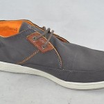 Diesel ‘Joyful’ Men’s Gray Canvas with Orange Accent Oxford Size 12 M