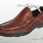 Mens COLE HAAN casual brown leather loafers shoes sz. 10 M NEW!