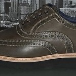 New  Cole Haan Morris Wingtip Oxfords Oxblood Shoes size 11.5 $178 Olive