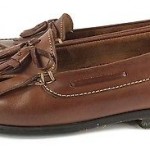 COLE HAAN Shoes LEATHER Brown Casual TASSEL Loafer MENS 10 D