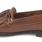 COLE HAAN Shoes LEATHER Brown Casual TASSEL Loafer MENS 10 D