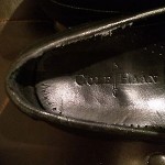 Men’s COLE HAAN Black Leather Loafers Slip On Shoes Sz 10M