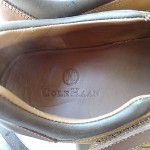 Cole Haan Velcro Two Tone Brown Leather Drivers casual shoes size 12 NICE