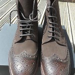 brand new mens HUGO BOSS lunno open brown leather boots UK10/EU44/US11  rrp£330