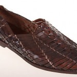 COLE HAAN *Worn Once* Brown Woven Leather Casual Slip On Loafer Shoes MENS 9 M