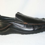 Mens COLE HAAN Tucker Venetian leather Loafer black slip on shoes size 12 M