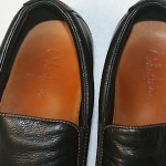 Mens COLE HAAN Tucker Venetian leather Loafer black slip on shoes size 12 M