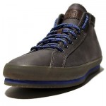 $275 Hugo Boss Black Label Grey Ankle Leather Mens Boots 9 42 Sneakers Casual .5